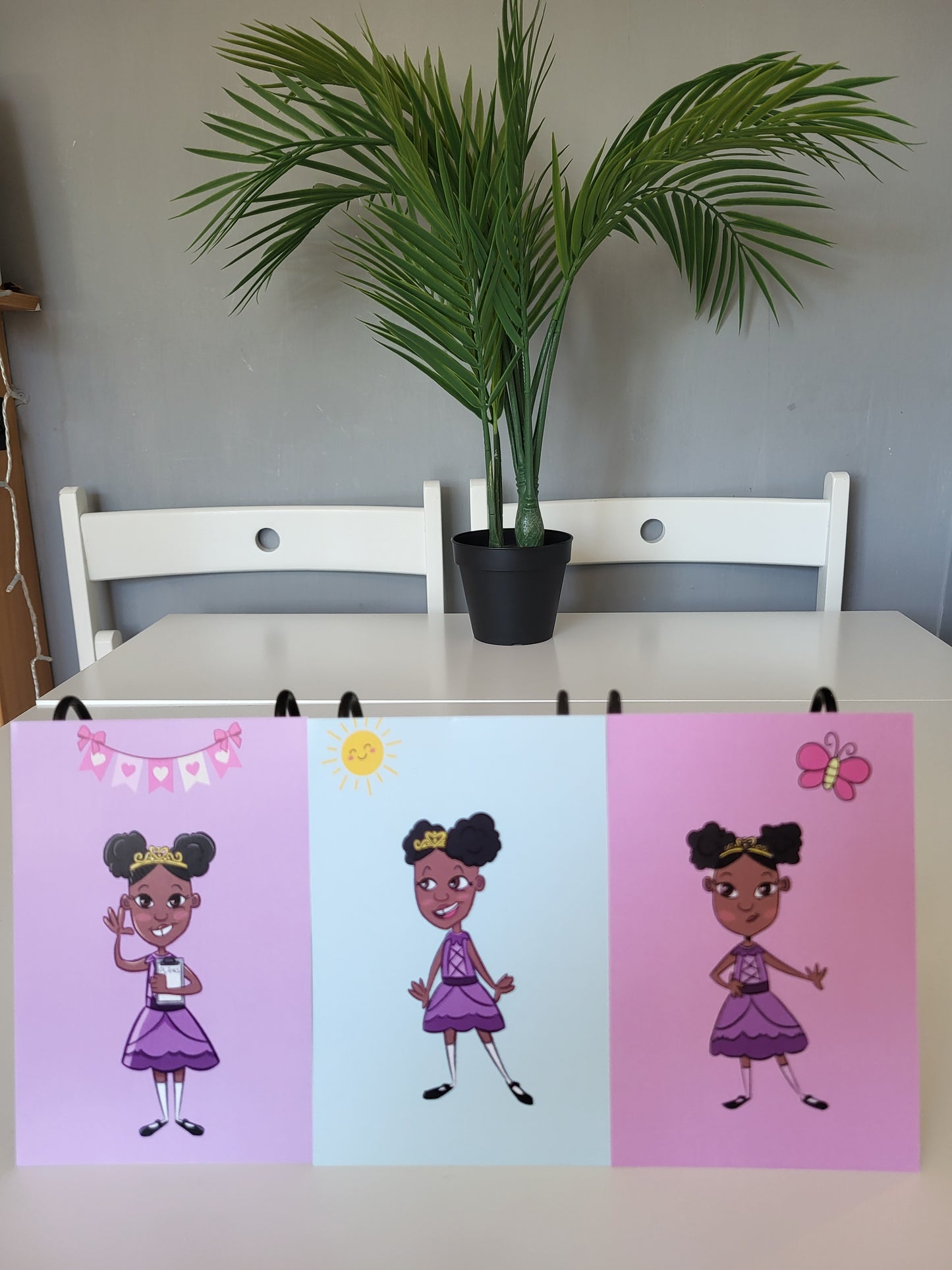 Set of 3 Princess Priye Postcards
